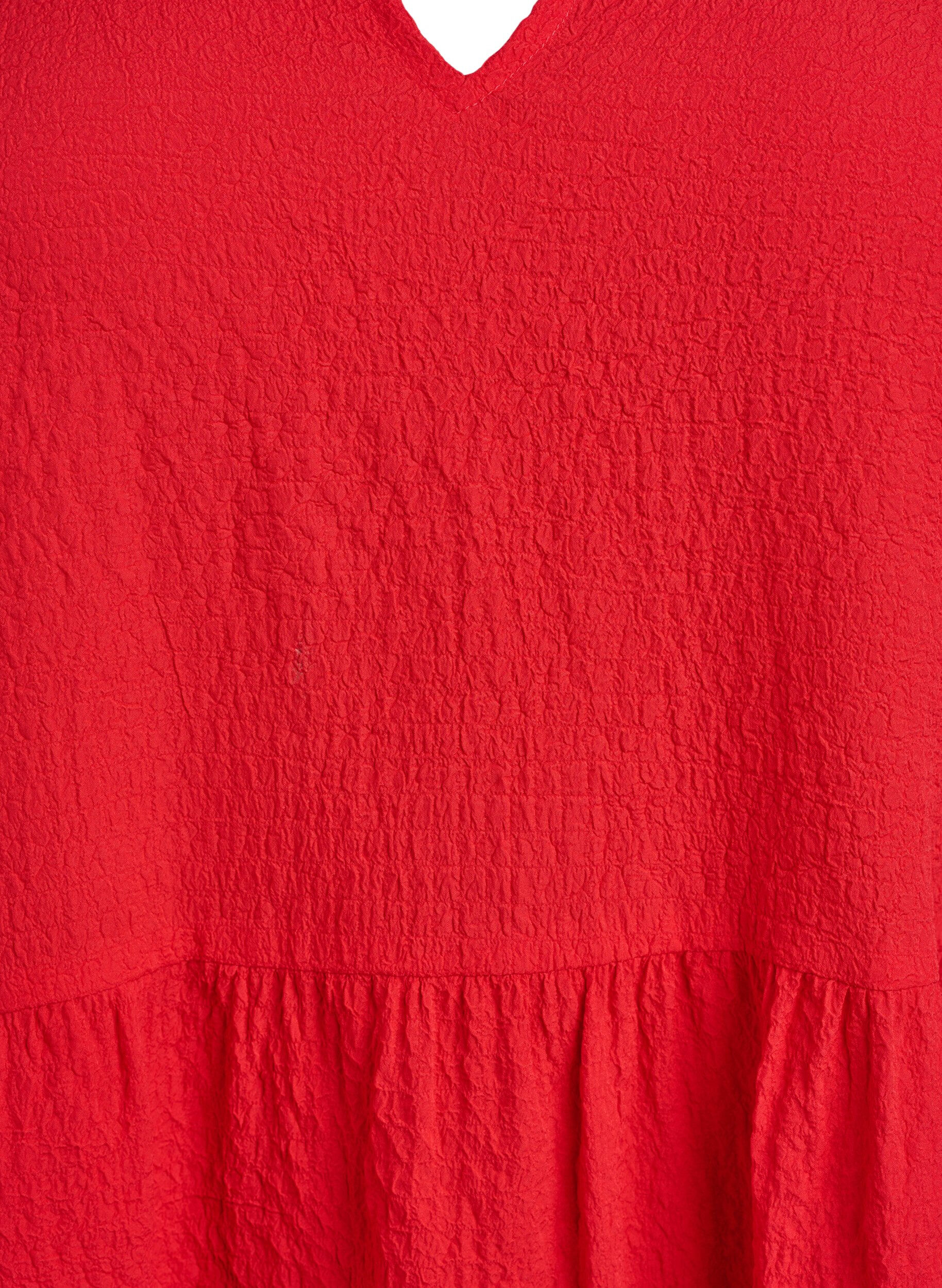 ZizzifashionShort A-line dress, Red, Packshot image number 2