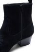 Wide fit - Suede ankle boot, Black, Packshot image number 3