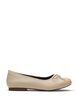 Wide fit - Ballerina with bow, Beige, Packshot image number 0