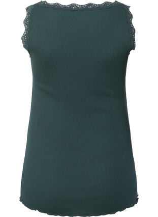 Top with lace trim, Scarab, Packshot image number 1