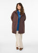 Water-repellent spring jacket with an A-line cut, Brown, Model image number 1