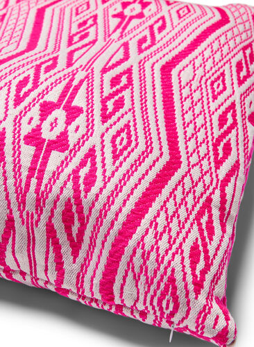 Cushion cover with pattern, Pink, Packshot image number 1