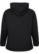 Hooded Sweatshirt, Black, Packshot image number 1