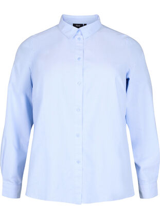 Long-sleeved cotton shirt, Serenity, Packshot image number 0