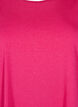 T-shirt with glitter and short puff sleeves, Pink, Packshot image number 2