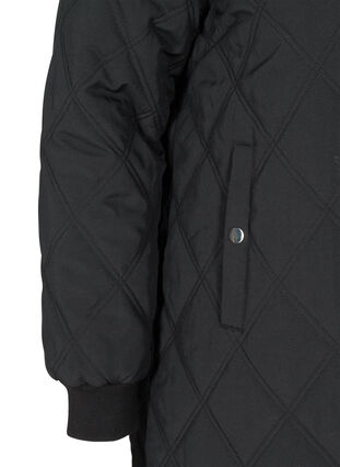 Quilted 2-in-1 jacket with pockets, Black, Packshot image number 3