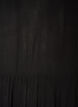 Midi dress in viscose with ruffle sleeves, Black, Packshot image number 2