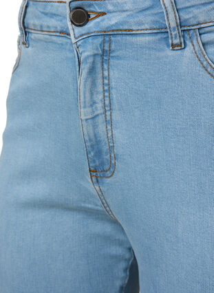 High-waisted Ellen bootcut jeans, Ex Lgt Blue, Packshot image number 2