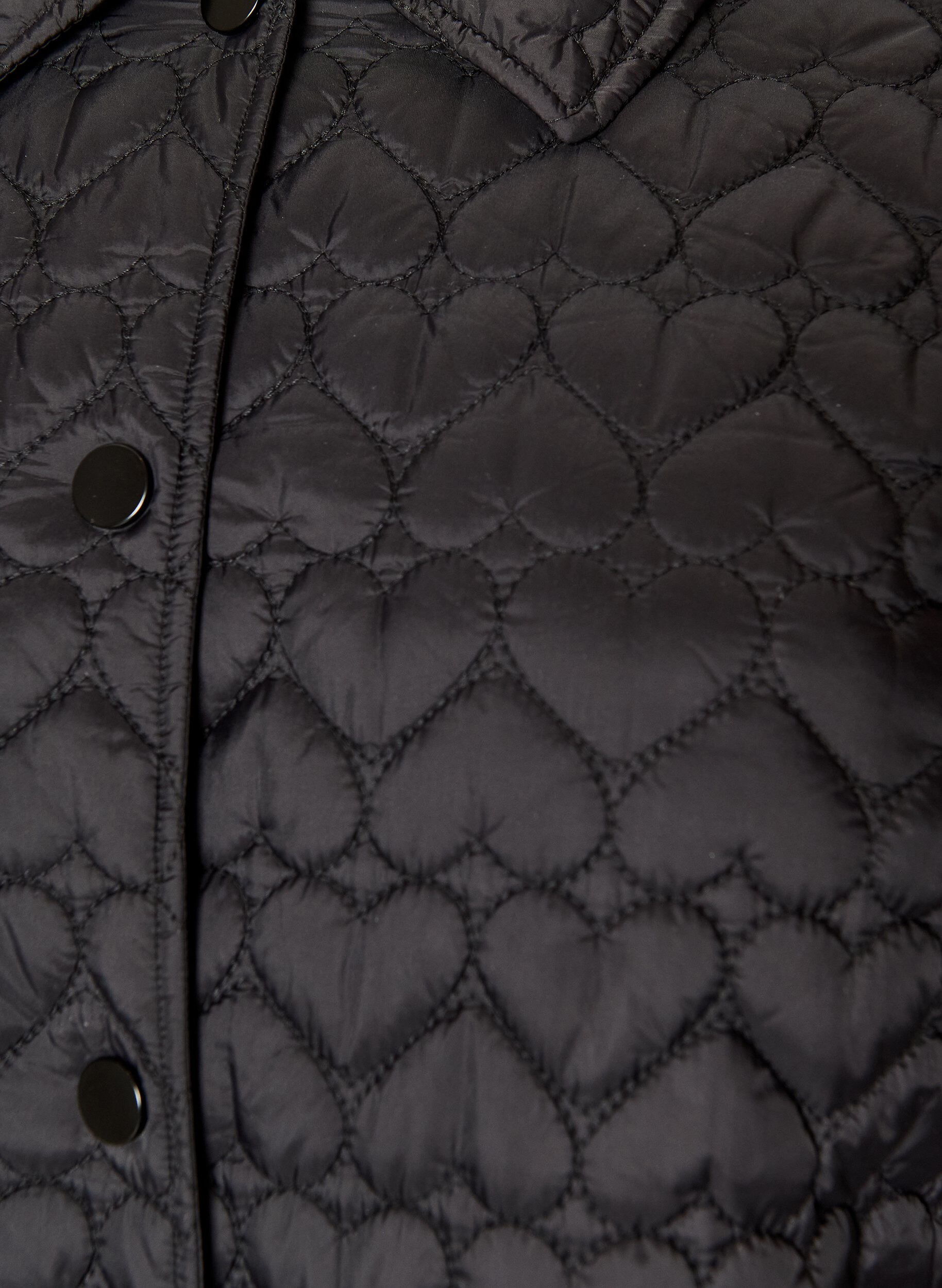 ZizzifashionLightly padded jacket with decorative quilting, Black, Packshot image number 2