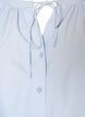 Shirt blouse with button fastening and tie-belt, Light Blue, Packshot image number 2