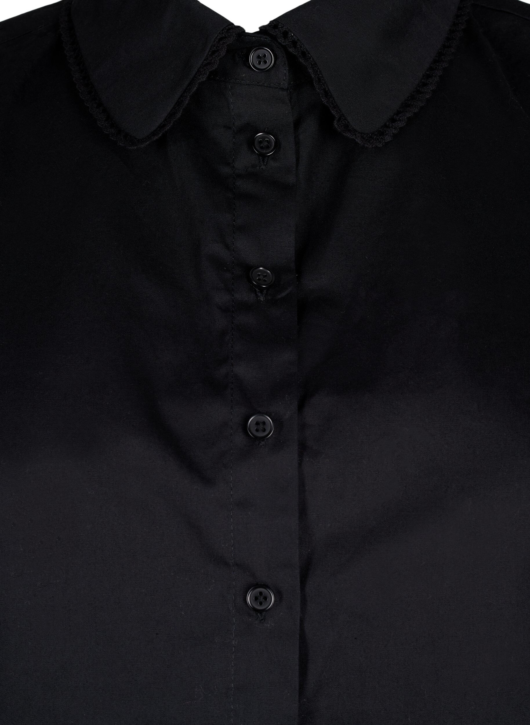 Zizzifashion Collar with lace ribbon, Black, Packshot image number 2