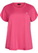 Solid-coloured training T-shirt, Pink, Packshot image number 0