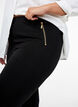 Viscose leggings with zipper detail, Black, Model image number 3