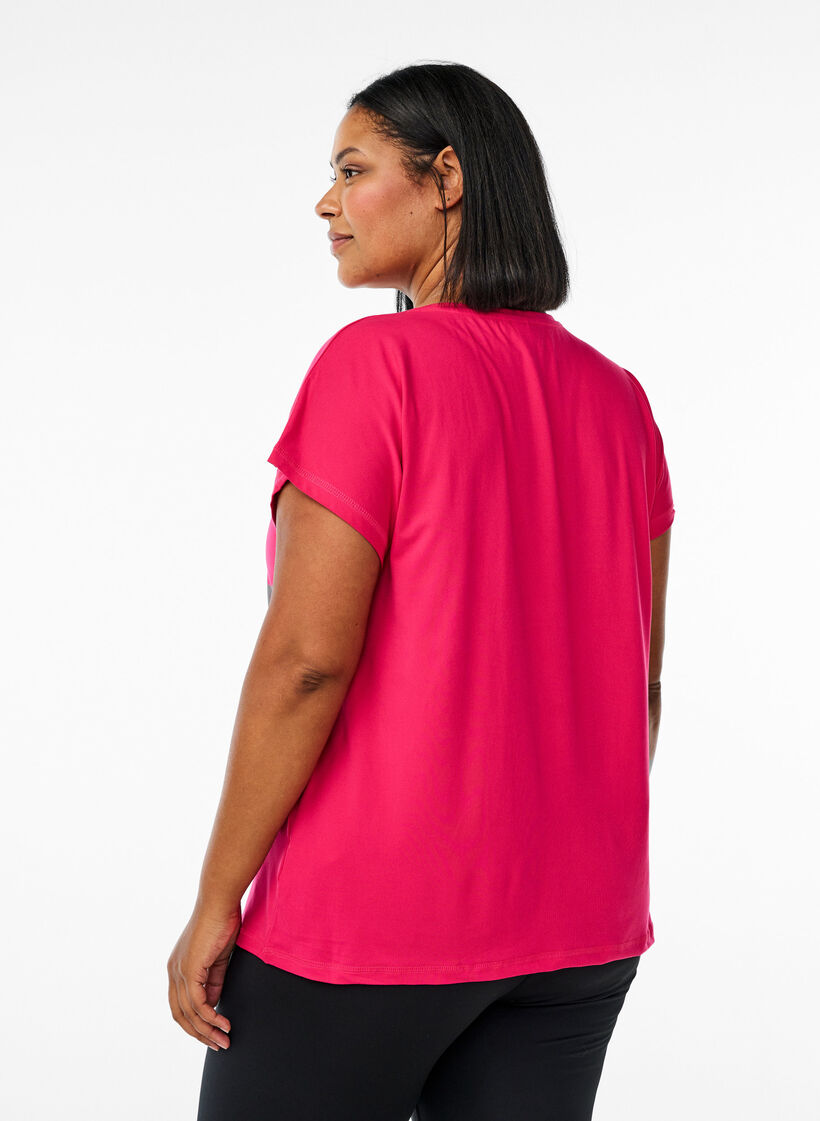 T-shirt, Pink, Model image number 2