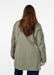 Jacket with pockets and high collar, Green, Model image number 2