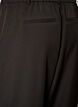 High-waisted barrel fit trousers, Black, Packshot image number 3