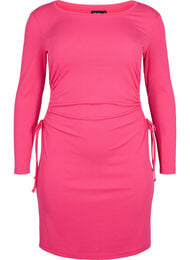 Close fitted dress with cut-out, Raspberry Sorbet, Packshot