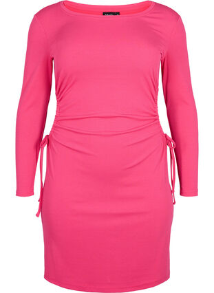 Close fitted dress with cut-out, Raspberry Sorbet, Packshot image number 0
