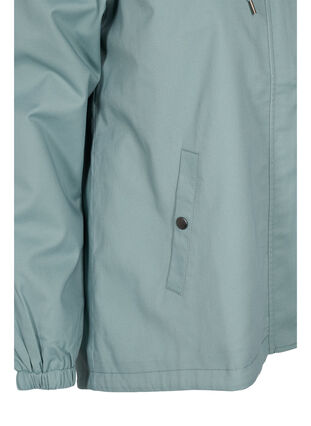 Parka jacket with hood and welt pockets, Chinois Green, Packshot image number 3