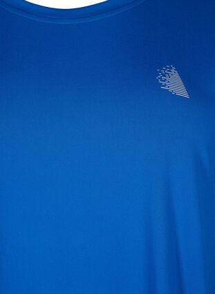 Short-sleeved training t-shirt, Princess Blue, Packshot image number 2