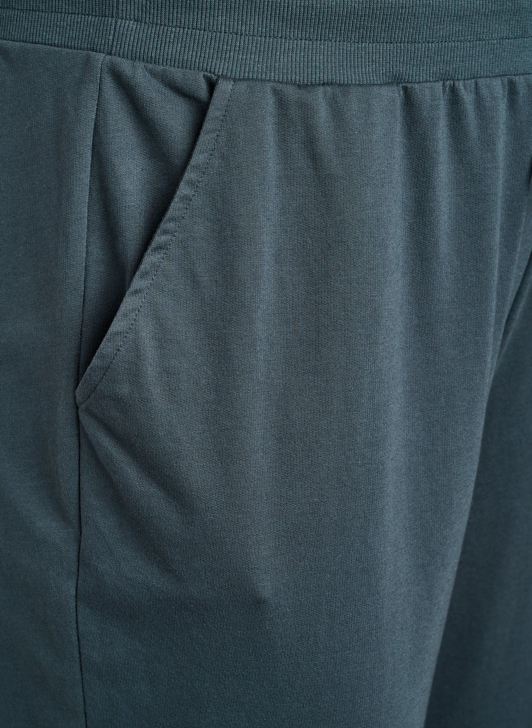 ZizzifashionLoose tracksuit trousers with pockets, Green, Packshot image number 3