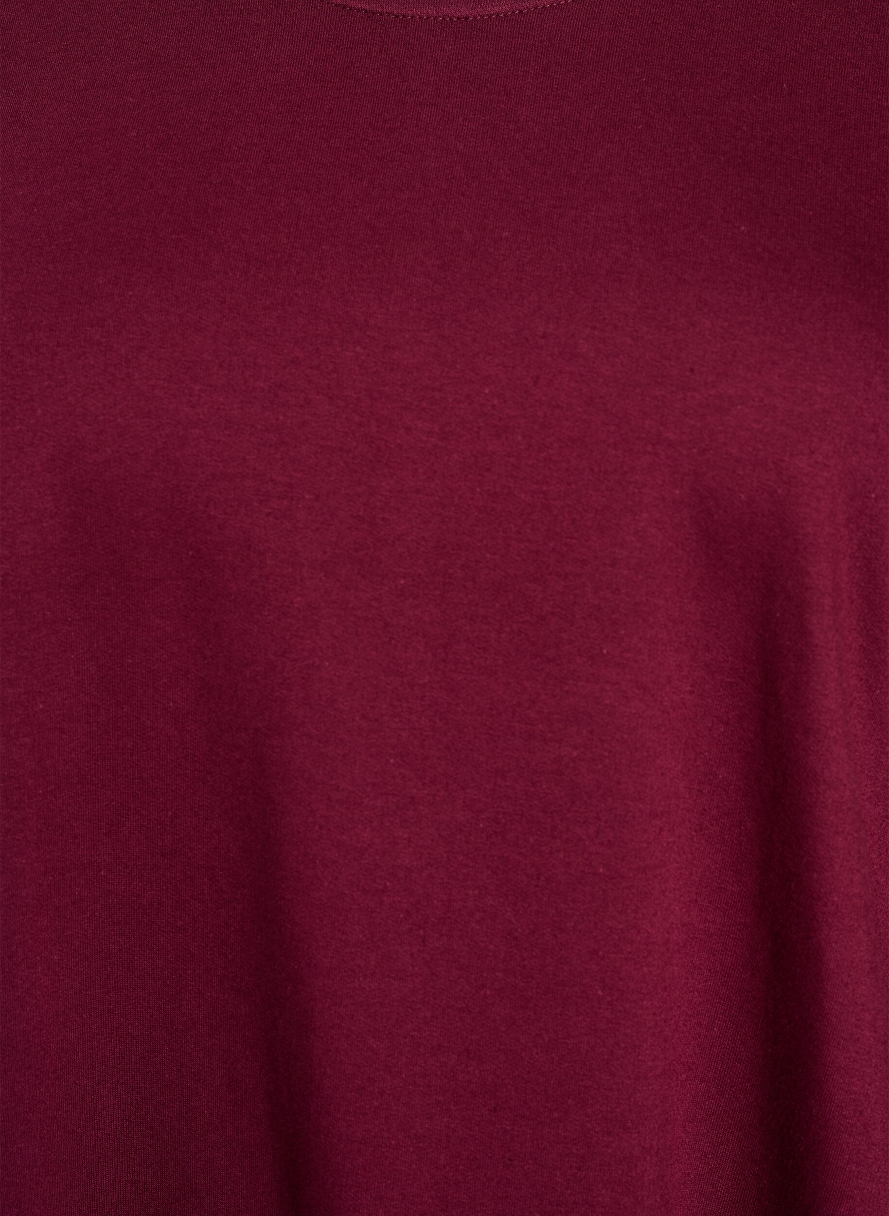 ZizzifashionBalloon dress with pockets, Dark Bordeaux, Packshot image number 2