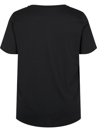 Cotton t-shirt with print, Black Brooklyn, Packshot image number 1