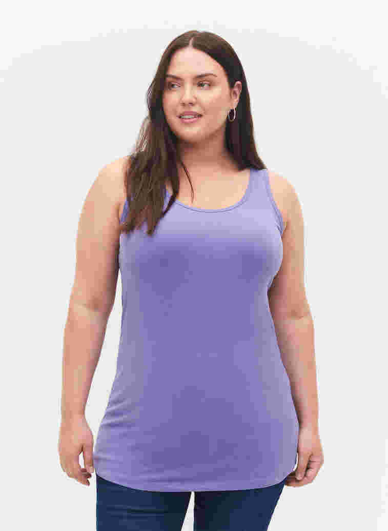Cotton basic top, Veronica, Model image number 0