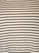T-shirt with TENCEL&trade; Lyocell and stripes, Brown, Packshot image number 2