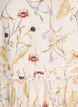 Floral midi dress with an A-line shape, Beige, Packshot image number 2