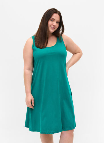 Dress in A-line shape, Parasailing Solid, Model image number 0