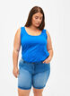 Slim fit Emily short with a regular waist, Light Blue, Model image number 0