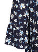 Short A-line dress with floral print, Blue, Packshot image number 3