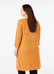 Dress with 3/4 sleeves and striped pattern, Sudan Brown Mel., Model image number 1