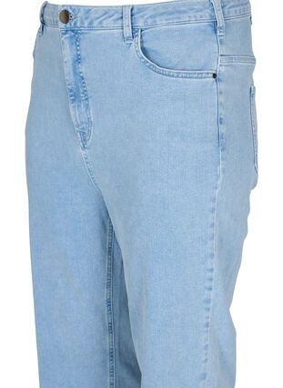 Extra high-waisted Megan jeans, Light blue, Packshot image number 2