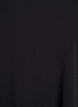 Short A-line dress with 3/4 sleeves, Black, Packshot image number 2