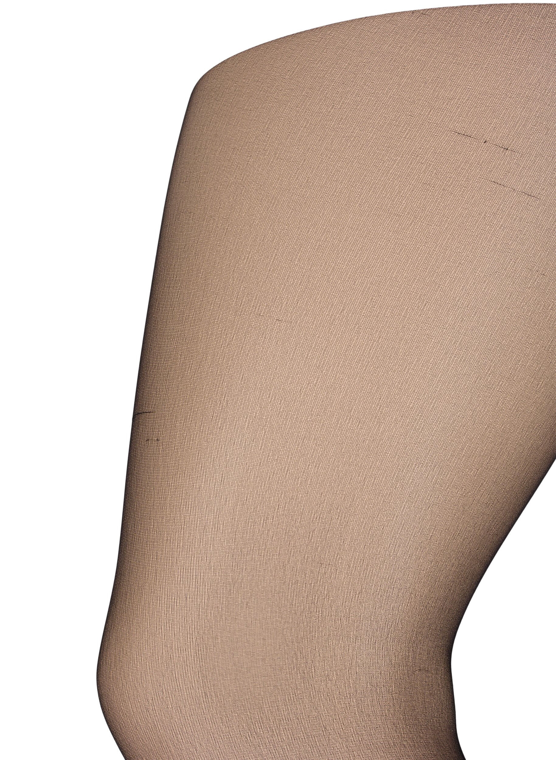 Zizzifashion 2-pack tights in 20 denier, Black, Packshot image number 3
