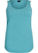 Cotton basic top, Blue, Packshot image number 0