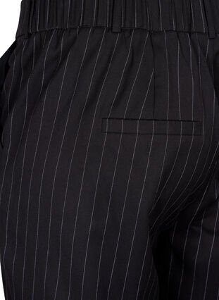Trousers with pinstripes, Black W. Pinstripe, Packshot image number 3