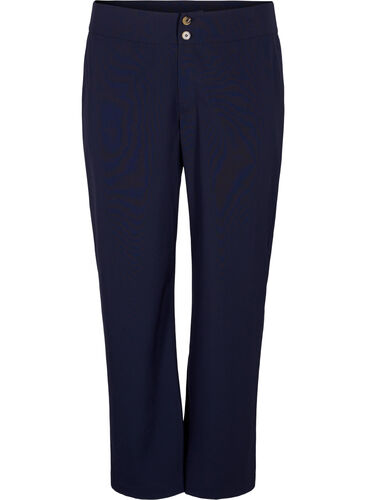 Classic pants with straight fit, Night Sky, Packshot image number 0