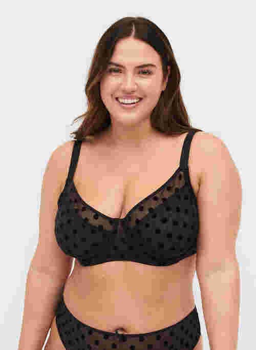 Figa bra with underwire and polka dots