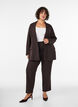 Blazer with pockets and slits, Brown, Model image number 1