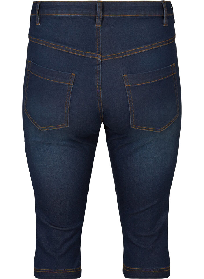 Slim fit Emily capri jeans, Blue, Packshot image number 1