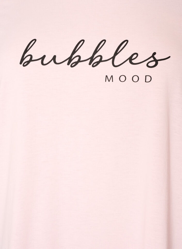 T-shirt with motif, Pink, Packshot image number 2