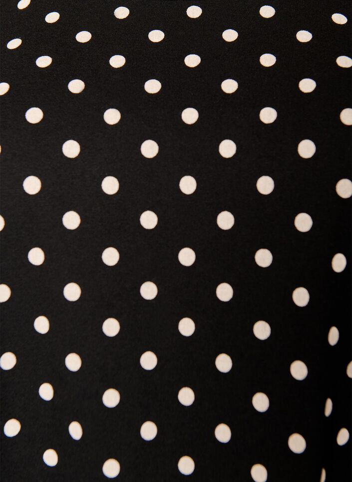 2-pack T-shirt dress with short sleeves, Black, Packshot image number 2