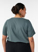 T-shirt with motif, Green, Model image number 2