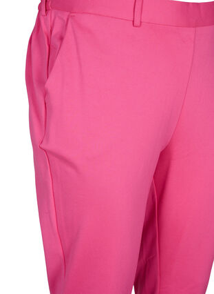Cropped trousers with pockets, Shocking Pink, Packshot image number 2