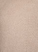 Knitted jumper with a diagonal pattern and raglan sleeves, Beige, Packshot image number 2