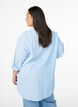 Striped tunic with 3/4 sleeves, Light Blue, Model image number 2
