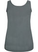 Solid color basic top in cotton, Green, Packshot image number 1